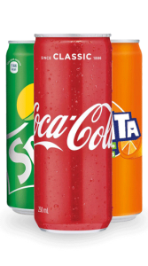 Coca Cola mix with Fanta